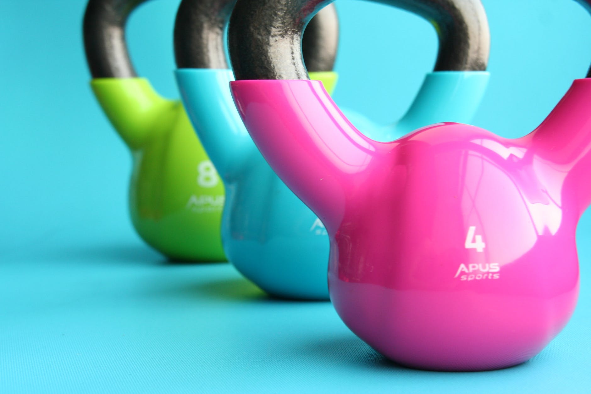 kettlebells do not need much space