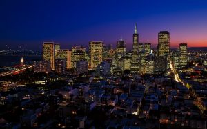 San Francisco at night!