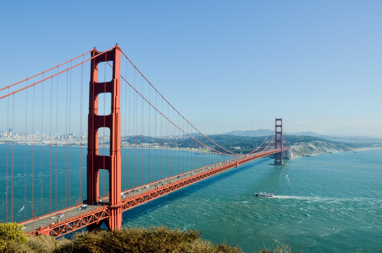 view of San Francisco bridge