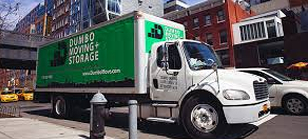 dumbo moving and storage company truck