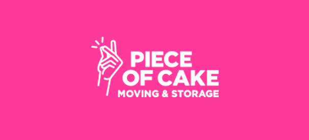 peace of cake moving & storage company logo