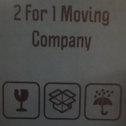 2 For 1 Moving Company logo