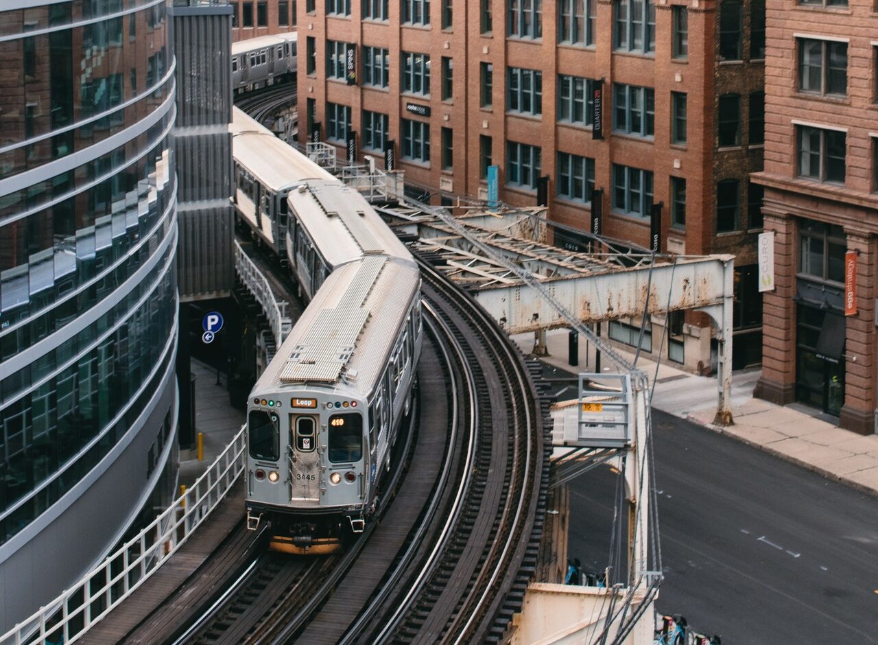 Chicago city train