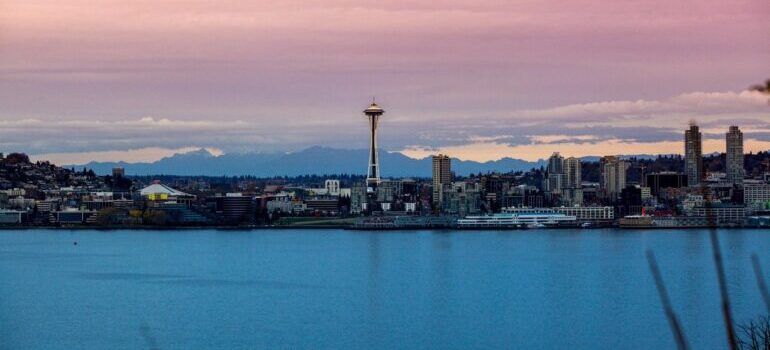 Landscape of Seattle.